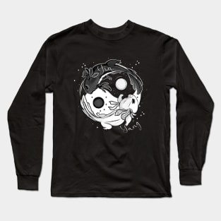 Yin Yang Axolotl Long Sleeve T-Shirt